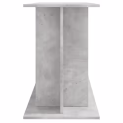 vidaXL Aquarium Stand Fish Tank Stand Cabinet Aquarium Base Engineered Wood - concrete grey, 120 x 40 x 60 cm - Additional view 4