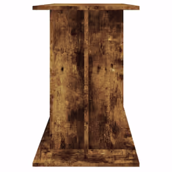 vidaXL Aquarium Stand Fish Tank Stand Cabinet Aquarium Base Engineered Wood - smoked oak, 120 x 40 x 60 cm - Additional view 4