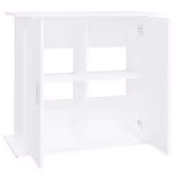 vidaXL Aquarium Stand Fish Tank Stand Cabinet Aquarium Base Engineered Wood - white, 81 x 36 x 73 cm - Additional view 5