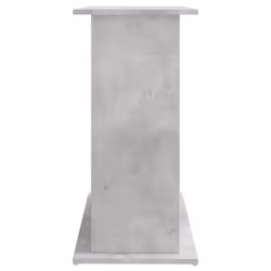 vidaXL Aquarium Stand Fish Tank Stand Cabinet Aquarium Base Engineered Wood - concrete grey, 81 x 36 x 73 cm - Additional view 6