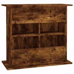 vidaXL Aquarium Stand Fish Tank Stand Cabinet Aquarium Base Engineered Wood - smoked oak, 81 x 36 x 73 cm - Additional view 7