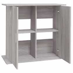 vidaXL Aquarium Stand Fish Tank Stand Cabinet Aquarium Base Engineered Wood - grey sonoma, 81 x 36 x 73 cm - Additional view 5