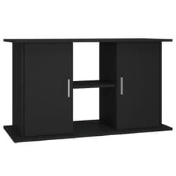 vidaXL Aquarium Stand Fish Tank Stand Cabinet Aquarium Base Engineered Wood - black, 101 x 41 x 58 cm
