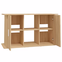 vidaXL Aquarium Stand Fish Tank Stand Cabinet Aquarium Base Engineered Wood - sonoma oak, 101 x 41 x 58 cm - Additional view 5