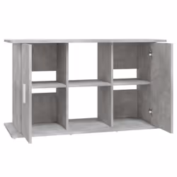vidaXL Aquarium Stand Fish Tank Stand Cabinet Aquarium Base Engineered Wood - concrete grey, 101 x 41 x 58 cm - Additional view 5
