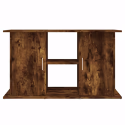 vidaXL Aquarium Stand Fish Tank Stand Cabinet Aquarium Base Engineered Wood - smoked oak, 101 x 41 x 58 cm - Additional view 4
