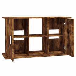 vidaXL Aquarium Stand Fish Tank Stand Cabinet Aquarium Base Engineered Wood - smoked oak, 101 x 41 x 58 cm - Additional view 5