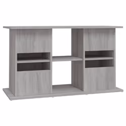 vidaXL Aquarium Stand Fish Tank Stand Cabinet Aquarium Base Engineered Wood - grey sonoma, 101 x 41 x 58 cm - Additional view 7