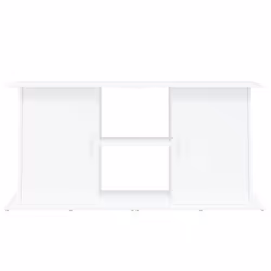 vidaXL Aquarium Stand Fish Tank Stand Cabinet Aquarium Base Engineered Wood - white, 121 x 41 x 58 cm - Additional view 4