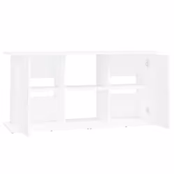 vidaXL Aquarium Stand Fish Tank Stand Cabinet Aquarium Base Engineered Wood - white, 121 x 41 x 58 cm - Additional view 5
