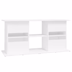 vidaXL Aquarium Stand Fish Tank Stand Cabinet Aquarium Base Engineered Wood - white, 121 x 41 x 58 cm - Additional view 7