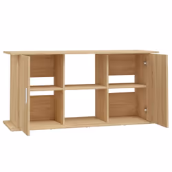 vidaXL Aquarium Stand Fish Tank Stand Cabinet Aquarium Base Engineered Wood - sonoma oak, 121 x 41 x 58 cm - Additional view 5