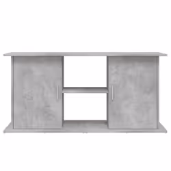 vidaXL Aquarium Stand Fish Tank Stand Cabinet Aquarium Base Engineered Wood - concrete grey, 121 x 41 x 58 cm - Additional view 4