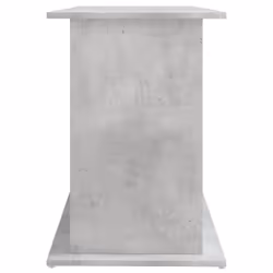 vidaXL Aquarium Stand Fish Tank Stand Cabinet Aquarium Base Engineered Wood - concrete grey, 121 x 41 x 58 cm - Additional view 6