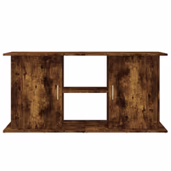 vidaXL Aquarium Stand Fish Tank Stand Cabinet Aquarium Base Engineered Wood - smoked oak, 121 x 41 x 58 cm - Additional view 4