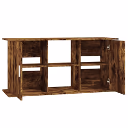 vidaXL Aquarium Stand Fish Tank Stand Cabinet Aquarium Base Engineered Wood - smoked oak, 121 x 41 x 58 cm - Additional view 5