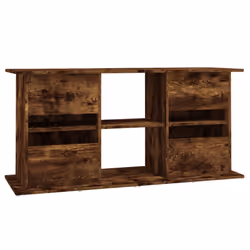 vidaXL Aquarium Stand Fish Tank Stand Cabinet Aquarium Base Engineered Wood - smoked oak, 121 x 41 x 58 cm - Additional view 7