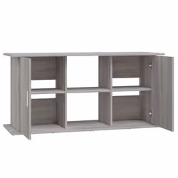 vidaXL Aquarium Stand Fish Tank Stand Cabinet Aquarium Base Engineered Wood - grey sonoma, 121 x 41 x 58 cm - Additional view 5