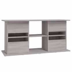 vidaXL Aquarium Stand Fish Tank Stand Cabinet Aquarium Base Engineered Wood - grey sonoma, 121 x 41 x 58 cm - Additional view 7