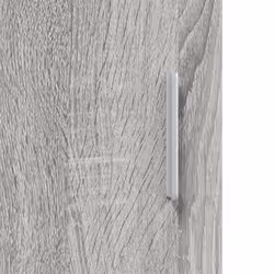 vidaXL Aquarium Stand Fish Tank Stand Cabinet Aquarium Base Engineered Wood - grey sonoma, 121 x 41 x 58 cm - Additional view 8