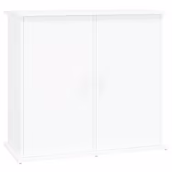 vidaXL Aquarium Stand Fish Tank Cabinet Aquarium Cabinet Black Engineered Wood - white, 81 x 36 x 73 cm