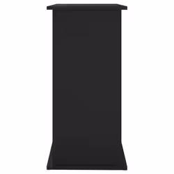 vidaXL Aquarium Stand Fish Tank Cabinet Aquarium Cabinet Black Engineered Wood - black, 81 x 36 x 73 cm - Additional view 6