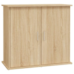 vidaXL Aquarium Stand Fish Tank Cabinet Aquarium Cabinet Black Engineered Wood - sonoma oak, 81 x 36 x 73 cm