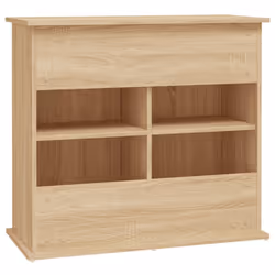 vidaXL Aquarium Stand Fish Tank Cabinet Aquarium Cabinet Black Engineered Wood - sonoma oak, 81 x 36 x 73 cm - Additional view 7