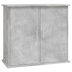 vidaXL Aquarium Stand Fish Tank Cabinet Aquarium Cabinet Black Engineered Wood - concrete grey, 81 x 36 x 73 cm
