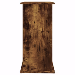vidaXL Aquarium Stand Fish Tank Cabinet Aquarium Cabinet Black Engineered Wood - smoked oak, 81 x 36 x 73 cm - Additional view 6