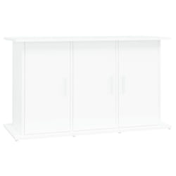 vidaXL Aquarium Stand Fish Tank Cabinet Aquarium Cabinet Black Engineered Wood - white, 101 x 41 x 58 cm