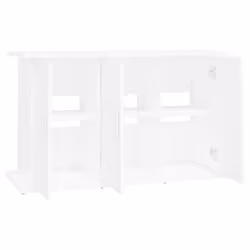 vidaXL Aquarium Stand Fish Tank Cabinet Aquarium Cabinet Black Engineered Wood - white, 101 x 41 x 58 cm - Additional view 5
