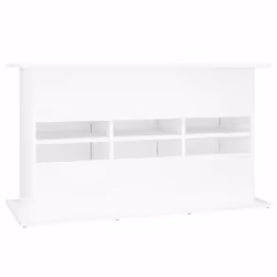 vidaXL Aquarium Stand Fish Tank Cabinet Aquarium Cabinet Black Engineered Wood - white, 101 x 41 x 58 cm - Additional view 7