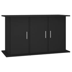 vidaXL Aquarium Stand Fish Tank Cabinet Aquarium Cabinet Black Engineered Wood - black, 101 x 41 x 58 cm