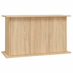 vidaXL Aquarium Stand Fish Tank Cabinet Aquarium Cabinet Black Engineered Wood - sonoma oak, 101 x 41 x 58 cm