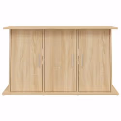 vidaXL Aquarium Stand Fish Tank Cabinet Aquarium Cabinet Black Engineered Wood - sonoma oak, 101 x 41 x 58 cm - Additional view 4