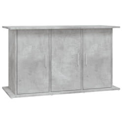 vidaXL Aquarium Stand Fish Tank Cabinet Aquarium Cabinet Black Engineered Wood - concrete grey, 101 x 41 x 58 cm