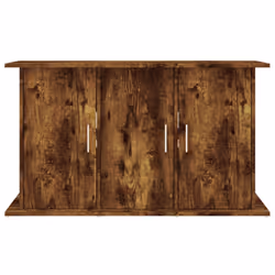 vidaXL Aquarium Stand Fish Tank Cabinet Aquarium Cabinet Black Engineered Wood - smoked oak, 101 x 41 x 58 cm - Additional view 4