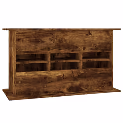 vidaXL Aquarium Stand Fish Tank Cabinet Aquarium Cabinet Black Engineered Wood - smoked oak, 101 x 41 x 58 cm - Additional view 7