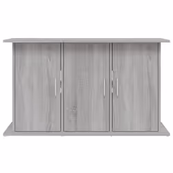 vidaXL Aquarium Stand Fish Tank Cabinet Aquarium Cabinet Black Engineered Wood - grey sonoma, 101 x 41 x 58 cm - Additional view 4