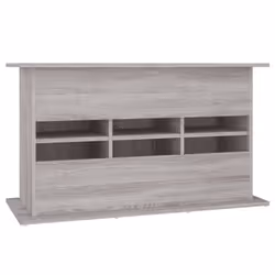 vidaXL Aquarium Stand Fish Tank Cabinet Aquarium Cabinet Black Engineered Wood - grey sonoma, 101 x 41 x 58 cm - Additional view 7