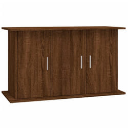 vidaXL Aquarium Stand Fish Tank Cabinet Aquarium Cabinet Black Engineered Wood - brown oak, 101 x 41 x 58 cm