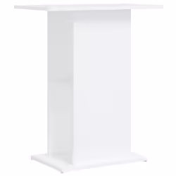vidaXL Aquarium Stand Fish Tank Stand Cabinet Aquarium Base Engineered Wood - white, 60.5 x 36 x 72.5 cm
