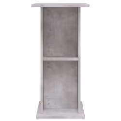 vidaXL Aquarium Stand Fish Tank Stand Cabinet Aquarium Base Engineered Wood - concrete grey, 60.5 x 36 x 72.5 cm - Additional view 4