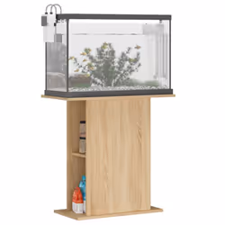 vidaXL Aquarium Stand Fish Tank Stand Cabinet Aquarium Base Engineered Wood - sonoma oak, 36 x 75 x 72.5 cm