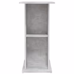 vidaXL Aquarium Stand Fish Tank Stand Cabinet Aquarium Base Engineered Wood - concrete grey, 36 x 75 x 72.5 cm - Additional view 4