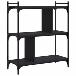 VidaXL 833930, Black, Metal, Wood, 760 mm, 320 mm, 880 mm