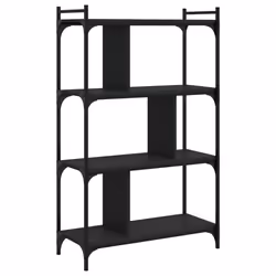 VidaXL 833935, Black, Metal, Wood, 760 mm, 320 mm, 1230 mm