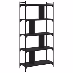 VidaXL 833940, Black, Metal, Wood, 760 mm, 320 mm, 1580 mm