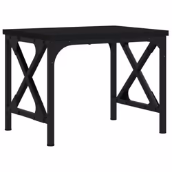 vidaXL Printer Stand Desk Organiser Printer Desktop Stand Engineered Wood - Black